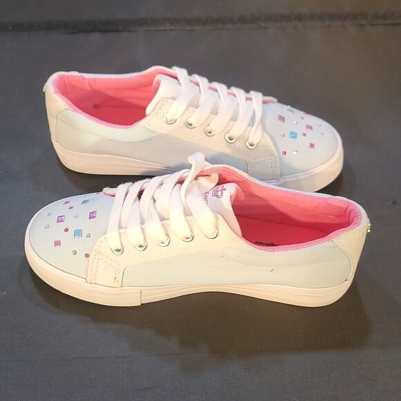 BRAND NEW JUICY COUTURE GIRLS WALKING LACE-UP SNEAKERS G1 - Picture 9 of 16